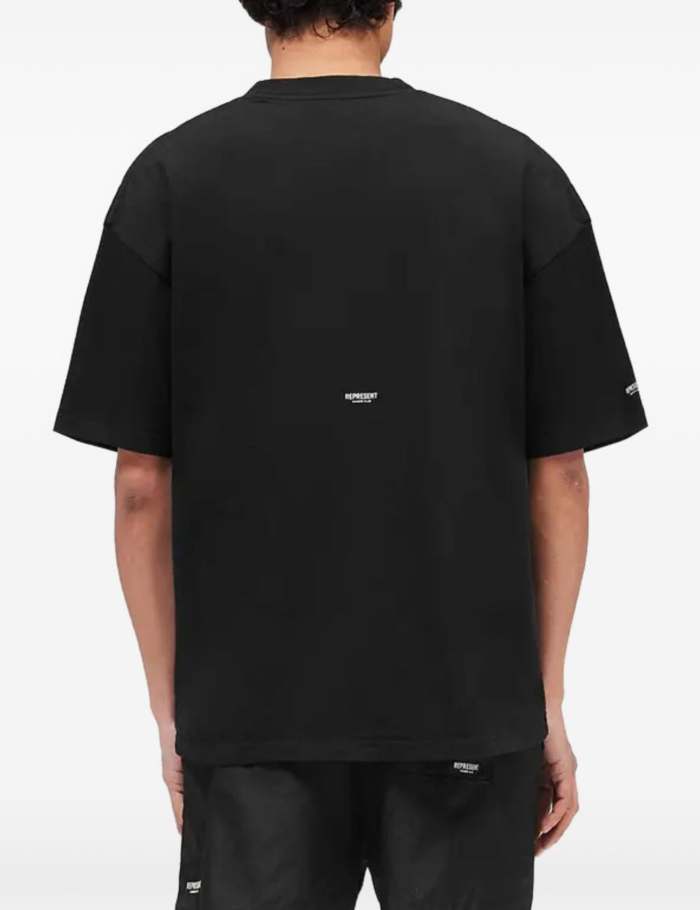 T-shirt Micro Owners Club in nero 