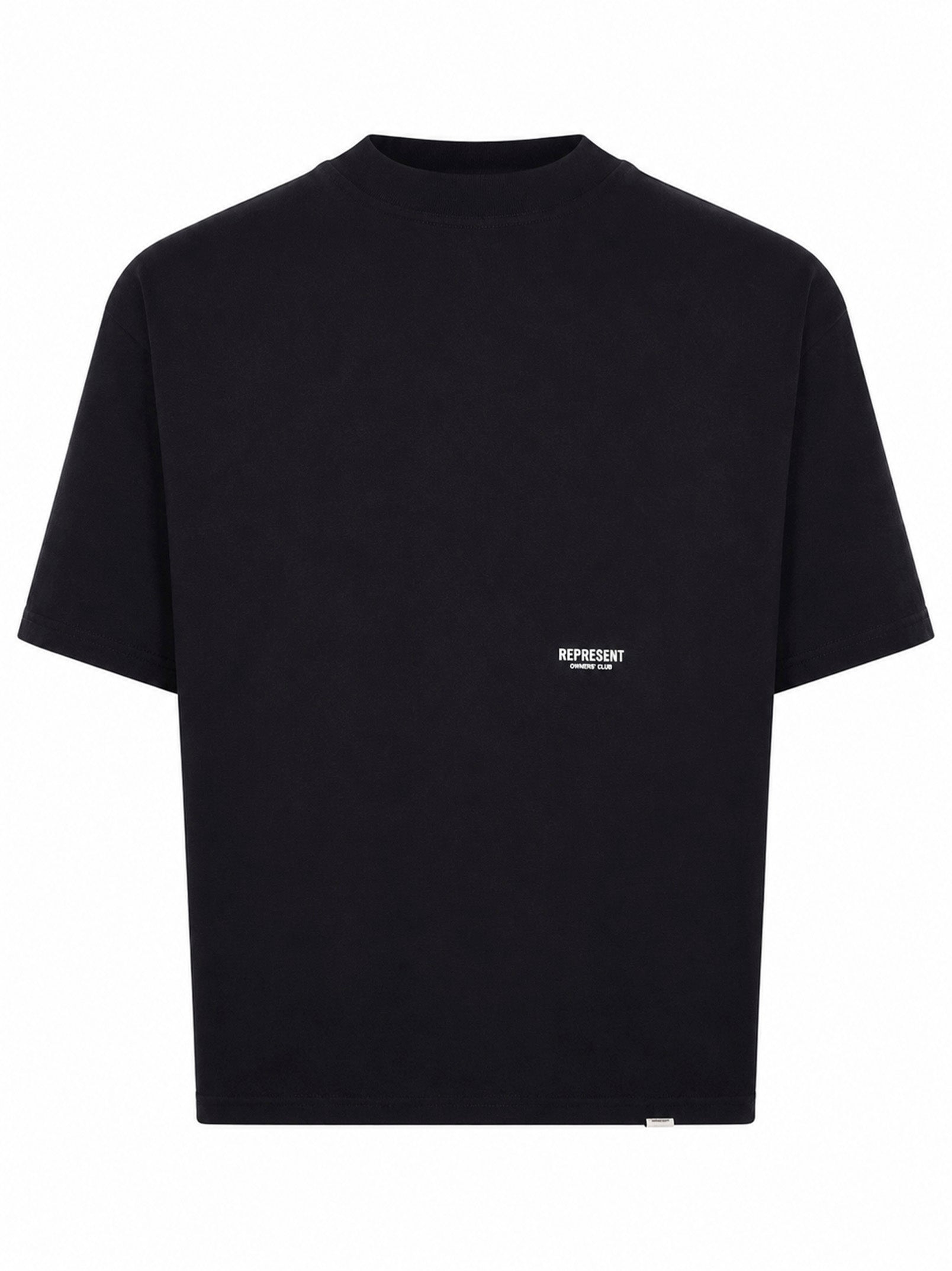 T-shirt Micro Owners Club in nero 