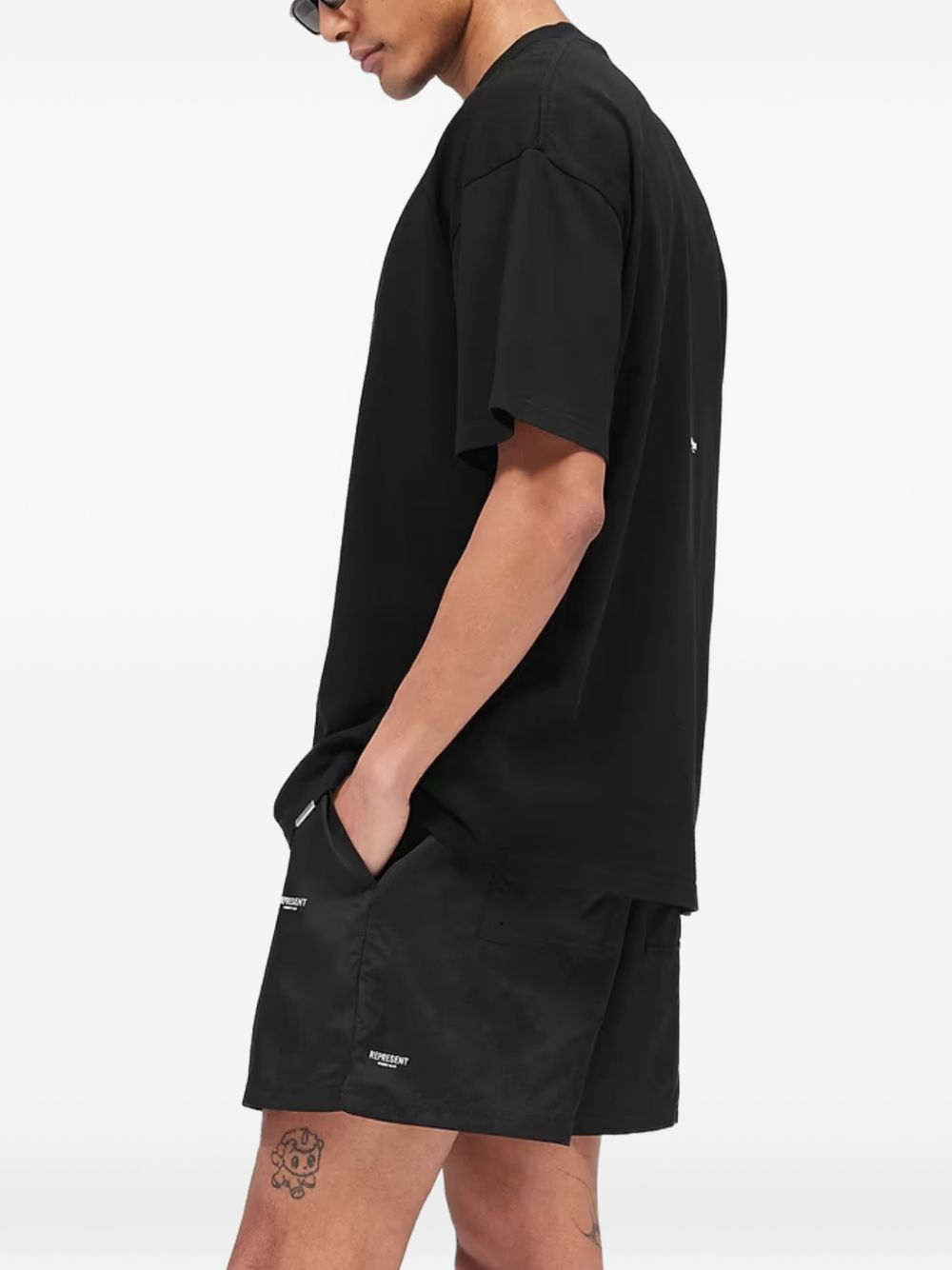 T-shirt Micro Owners Club in nero 