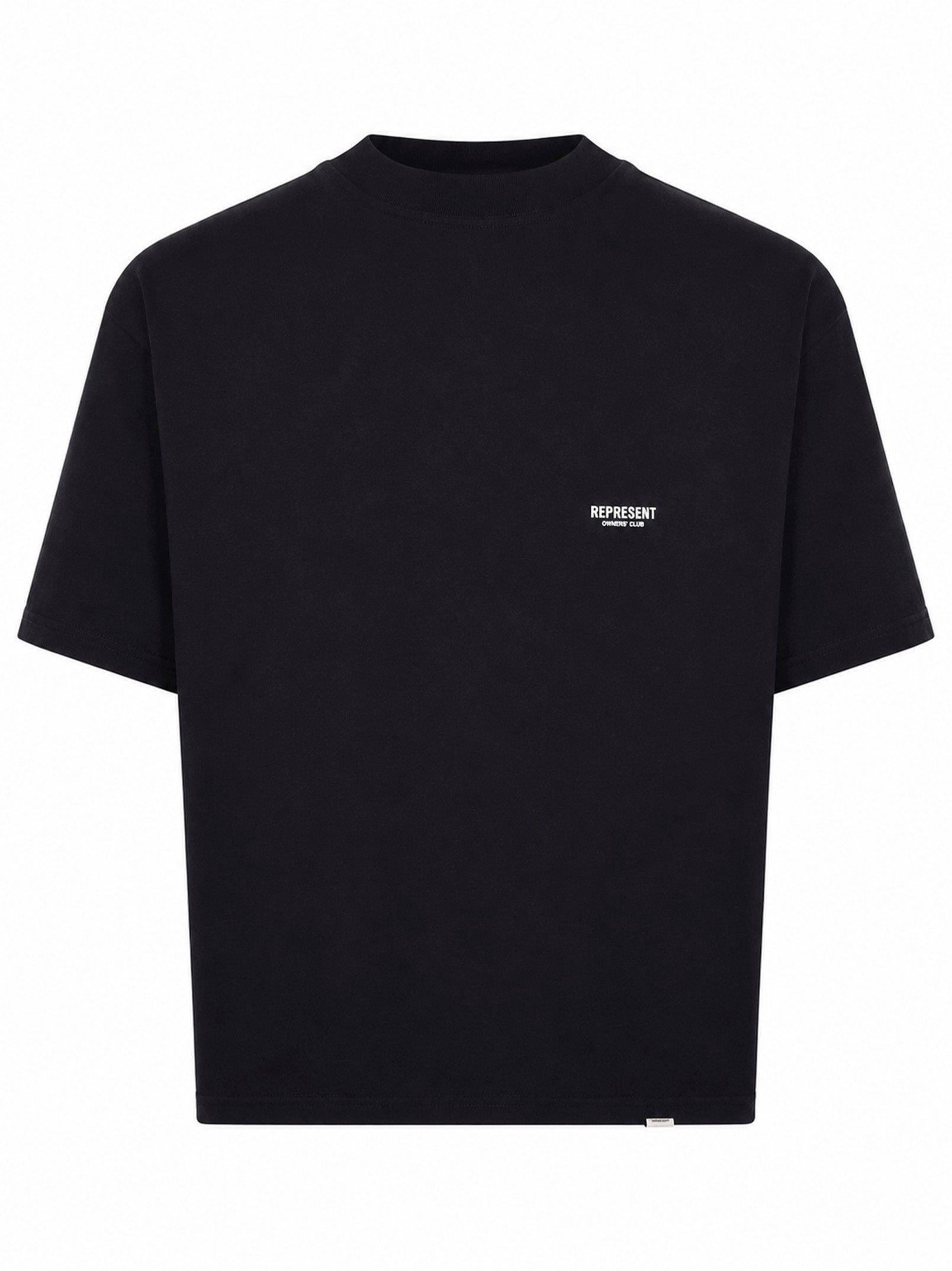 T-shirt Micro Owners Club in nero 