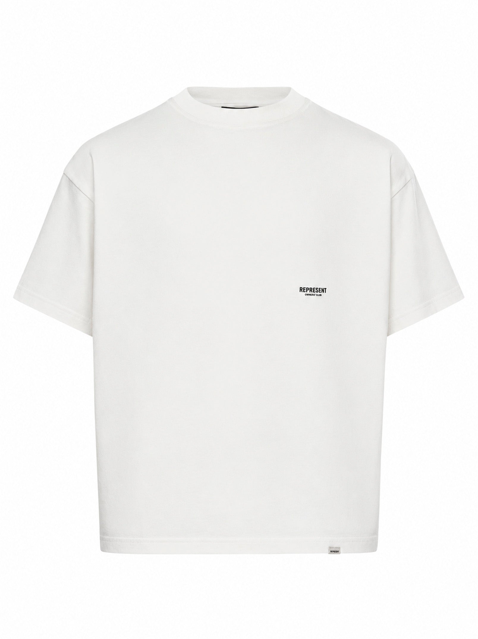 T-shirt micro owners club in bianco 