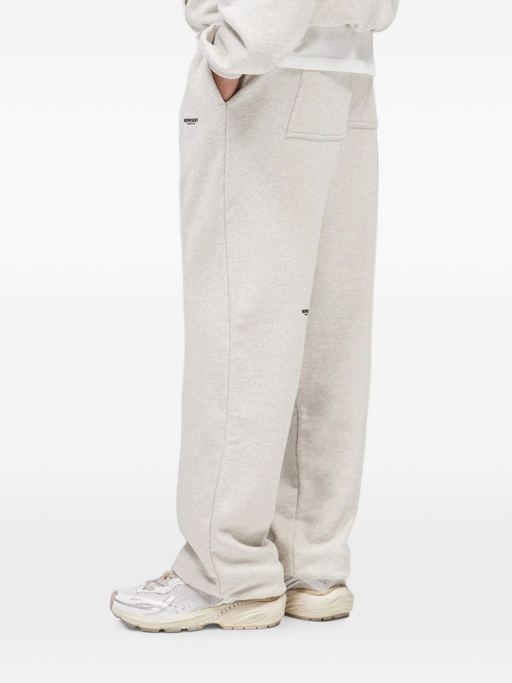 Pantaloni sportivi Owners Club in beige 
