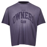 T-shirt Owners Club in viola 