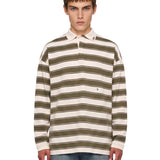 Polo righe maniche lunghe 
