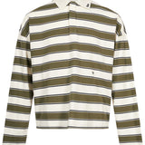 Polo righe maniche lunghe 