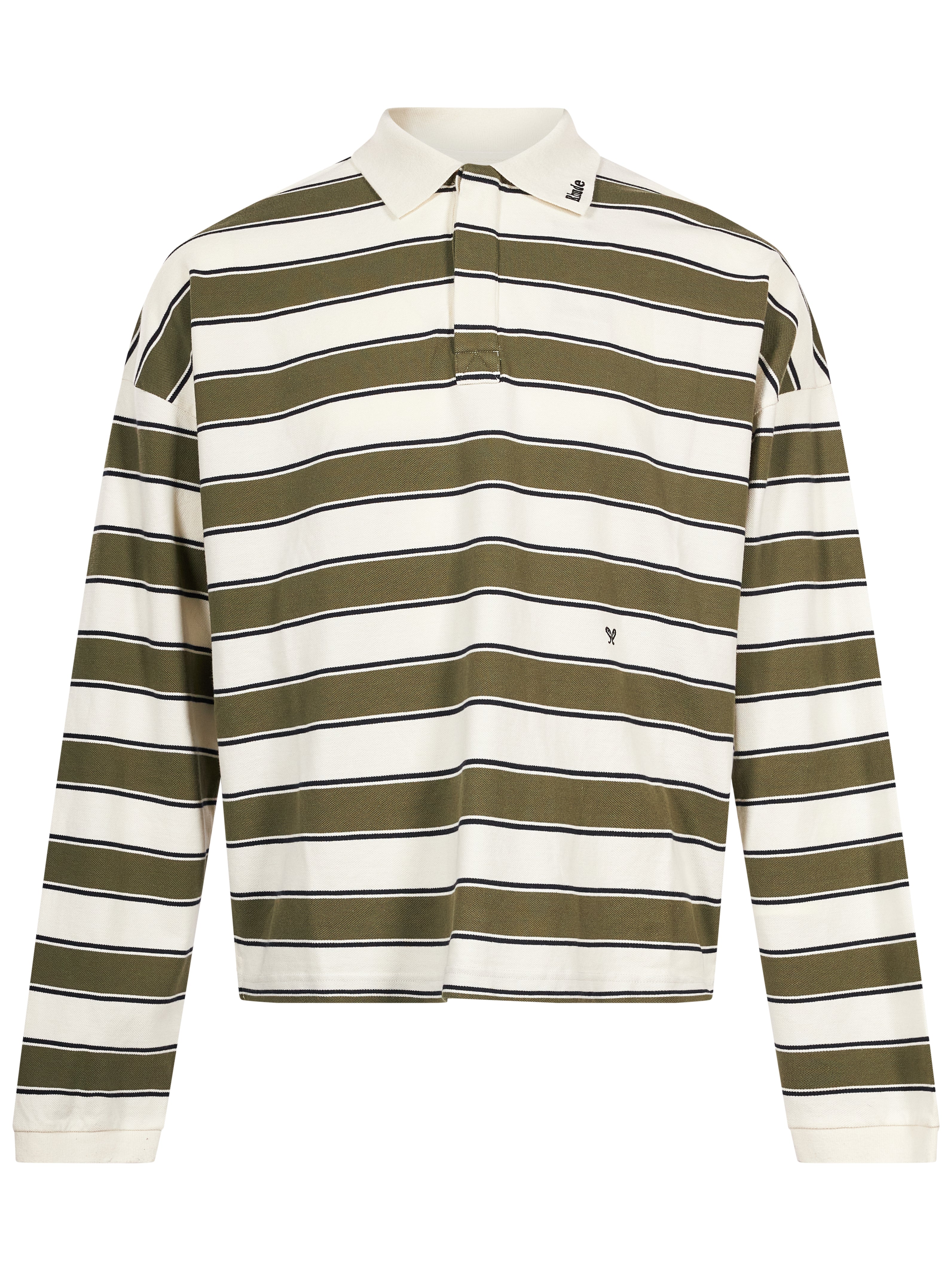 Polo righe maniche lunghe 