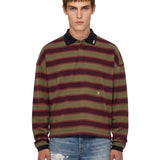 Polo Fontaine a righe multicolor 