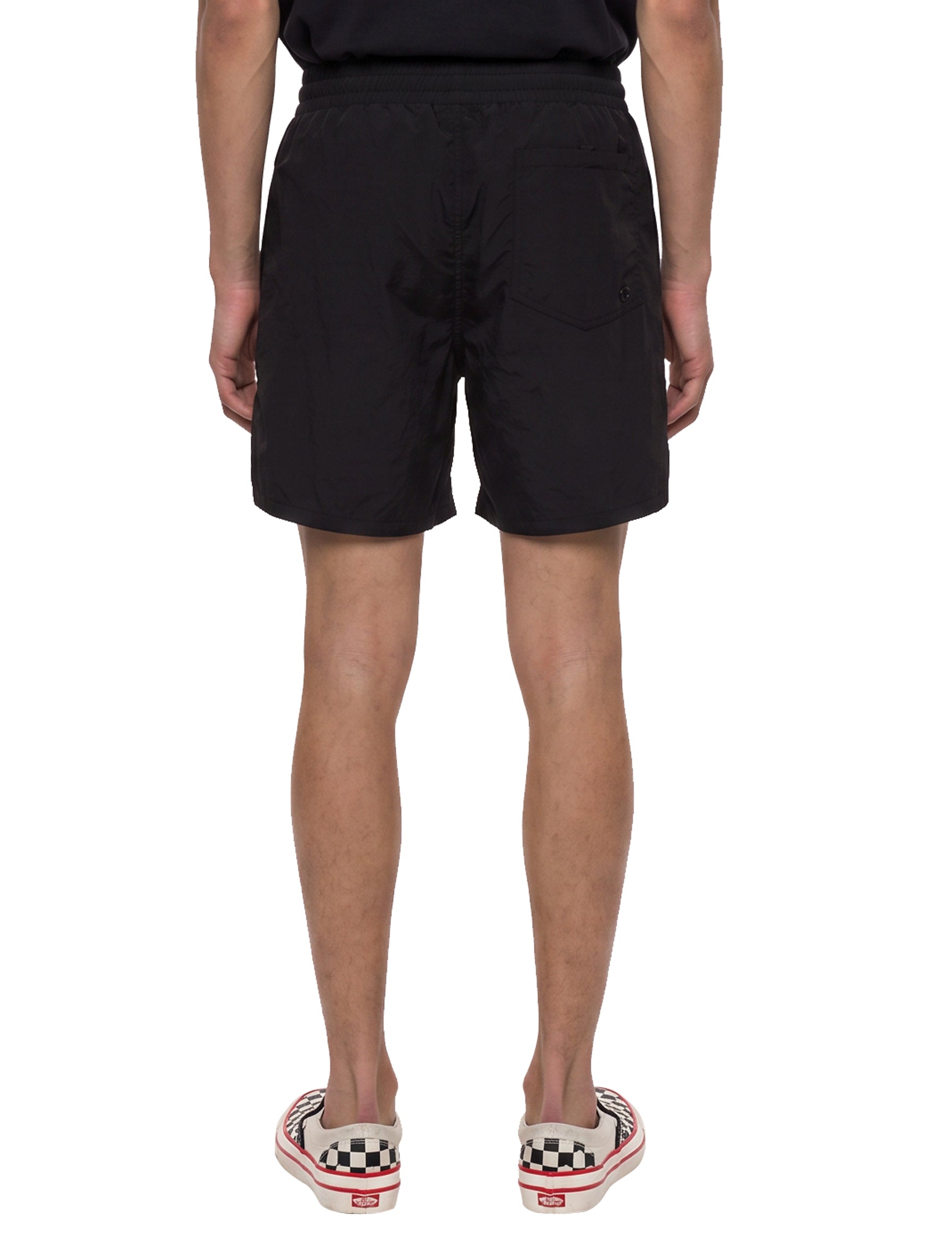 Shorts sportivi con logo in nero 