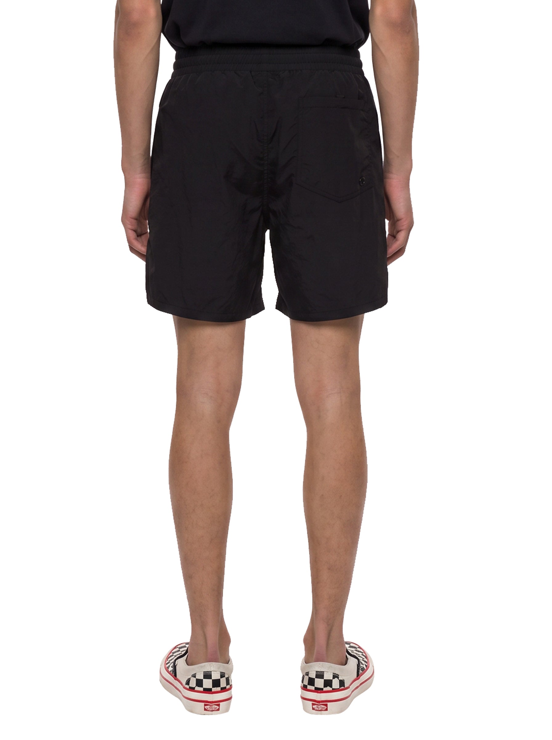 Shorts sportivi con logo in nero 