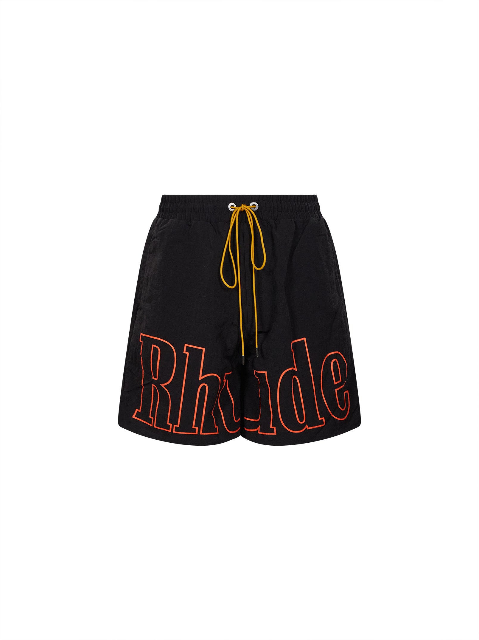 Shorts sportivi con logo in nero 