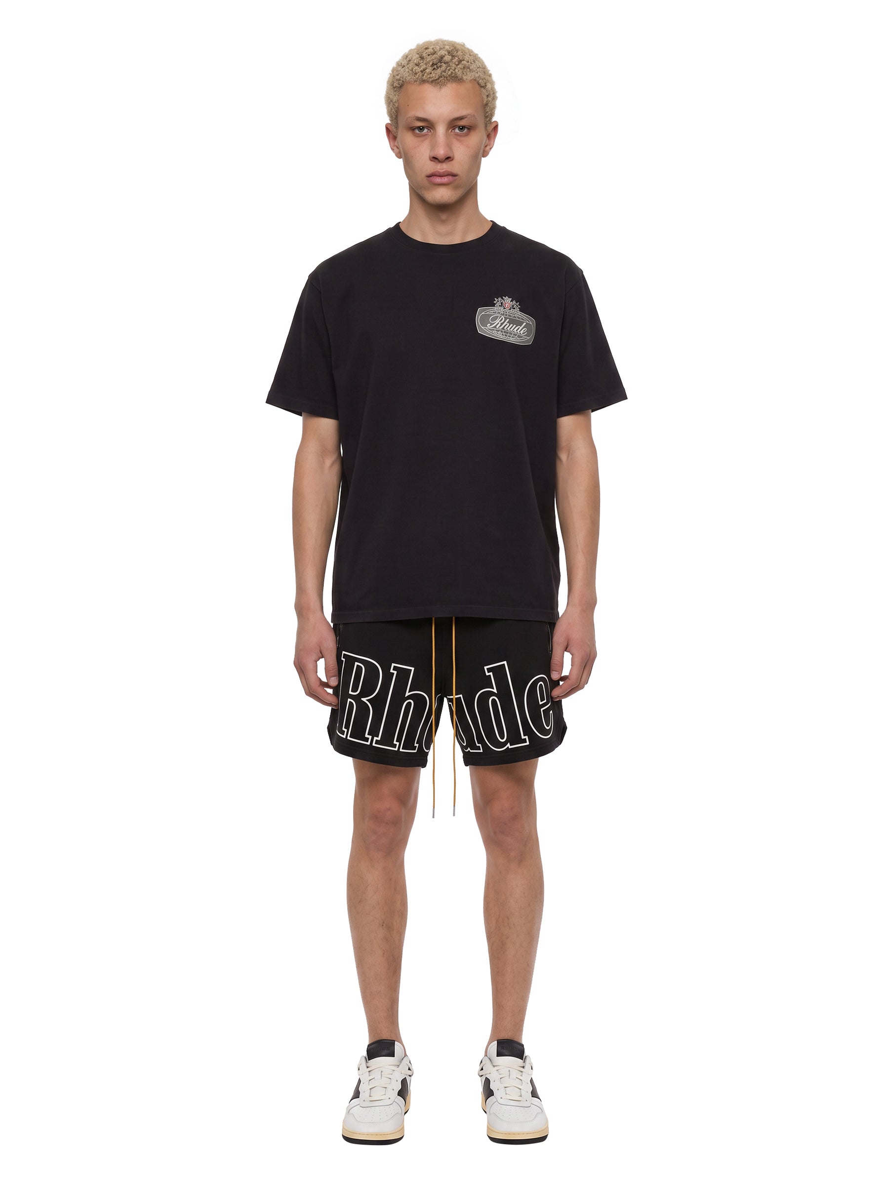 T-shirt con stampa Desert Crest in nero 