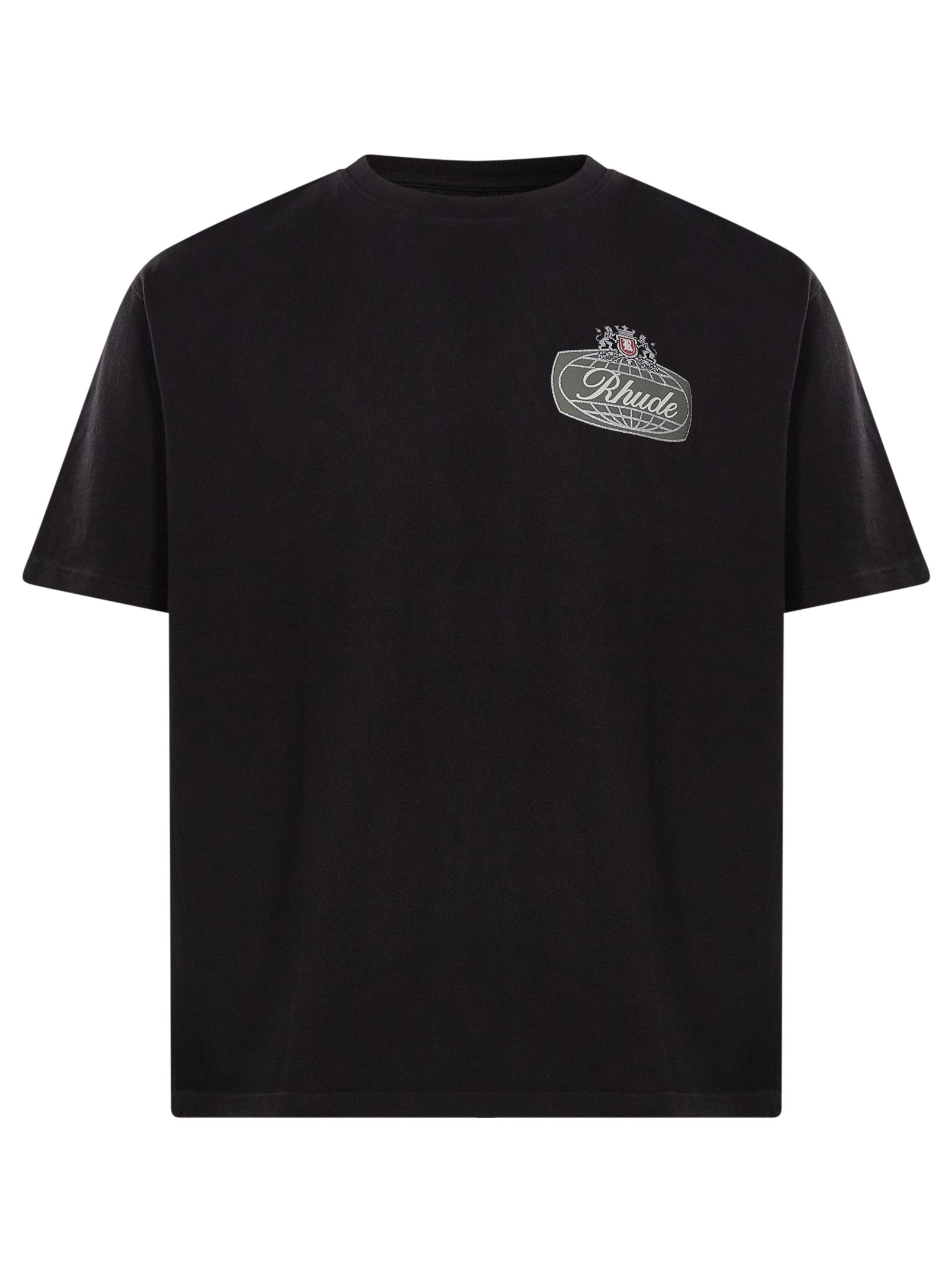 T-shirt con stampa Desert Crest in nero 