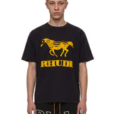 T-shirt con stampa Dinero in nero 