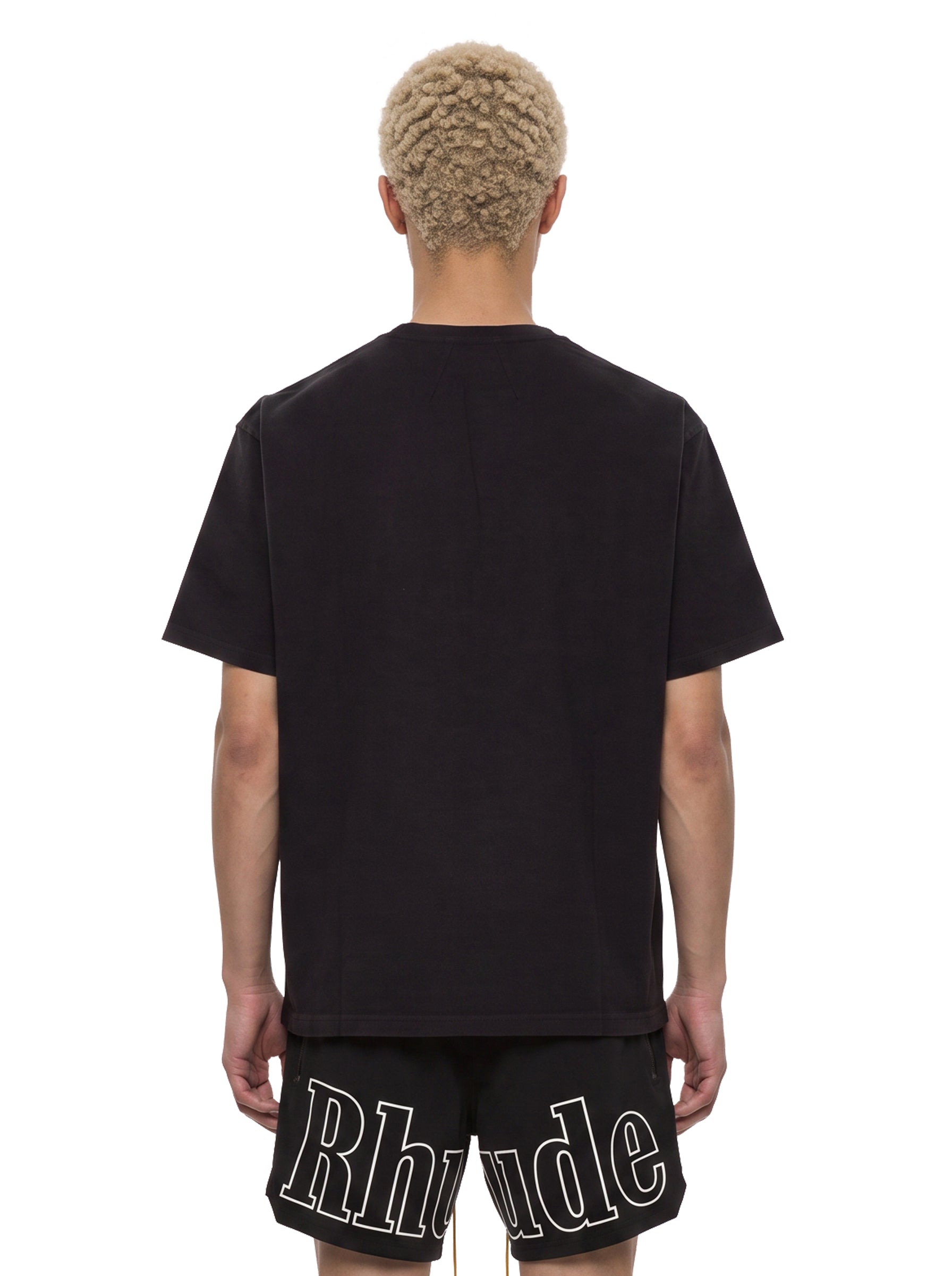 T-shirt con stampa Dinero in nero 
