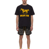 T-shirt con stampa Dinero in nero 