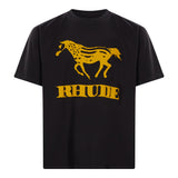 T-shirt con stampa Dinero in nero 