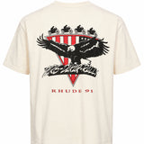 T-shirt Stage Racing in bianco 