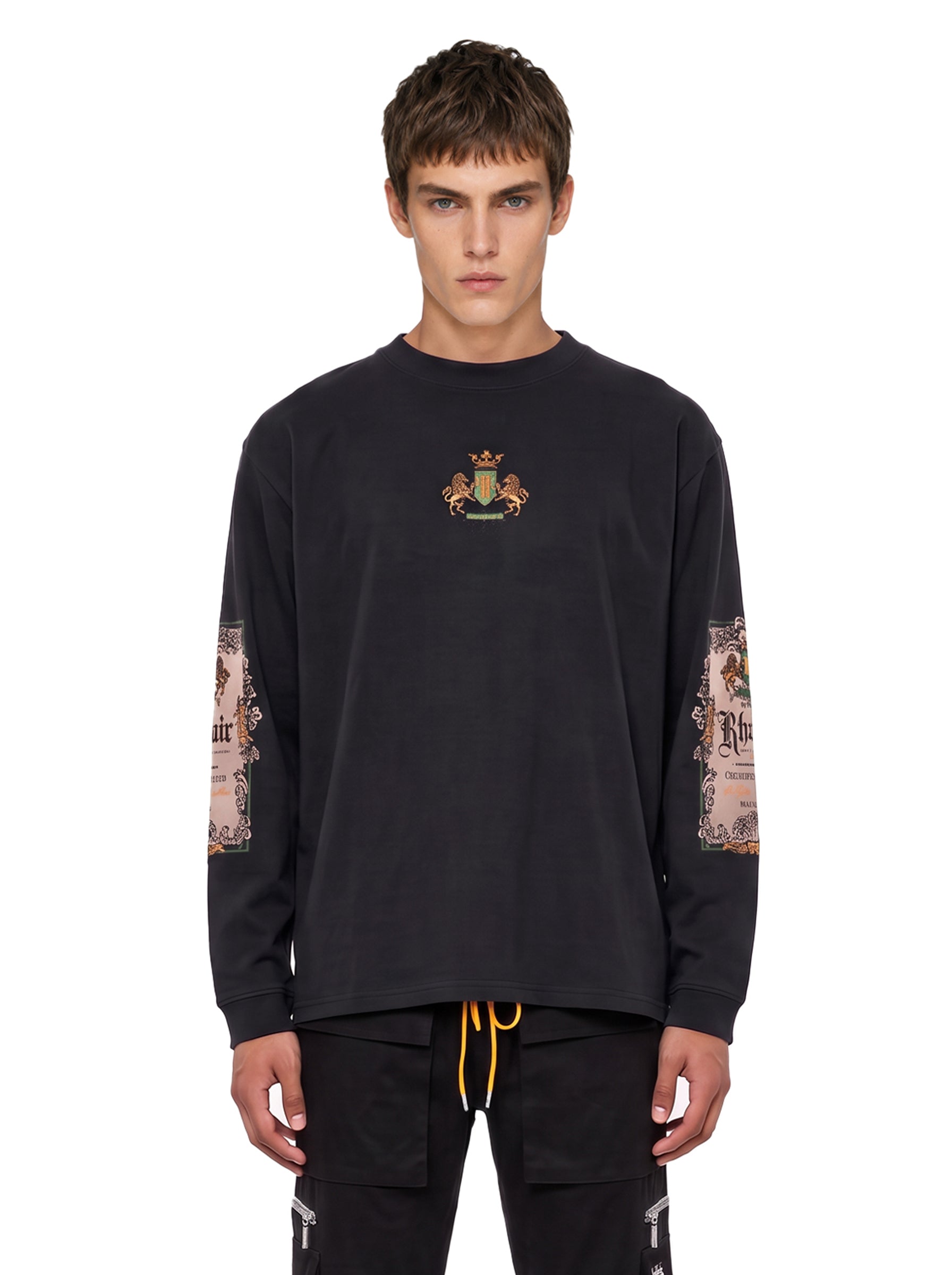 T-shirt Reserve in nero 