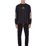 T-shirt Reserve in nero 