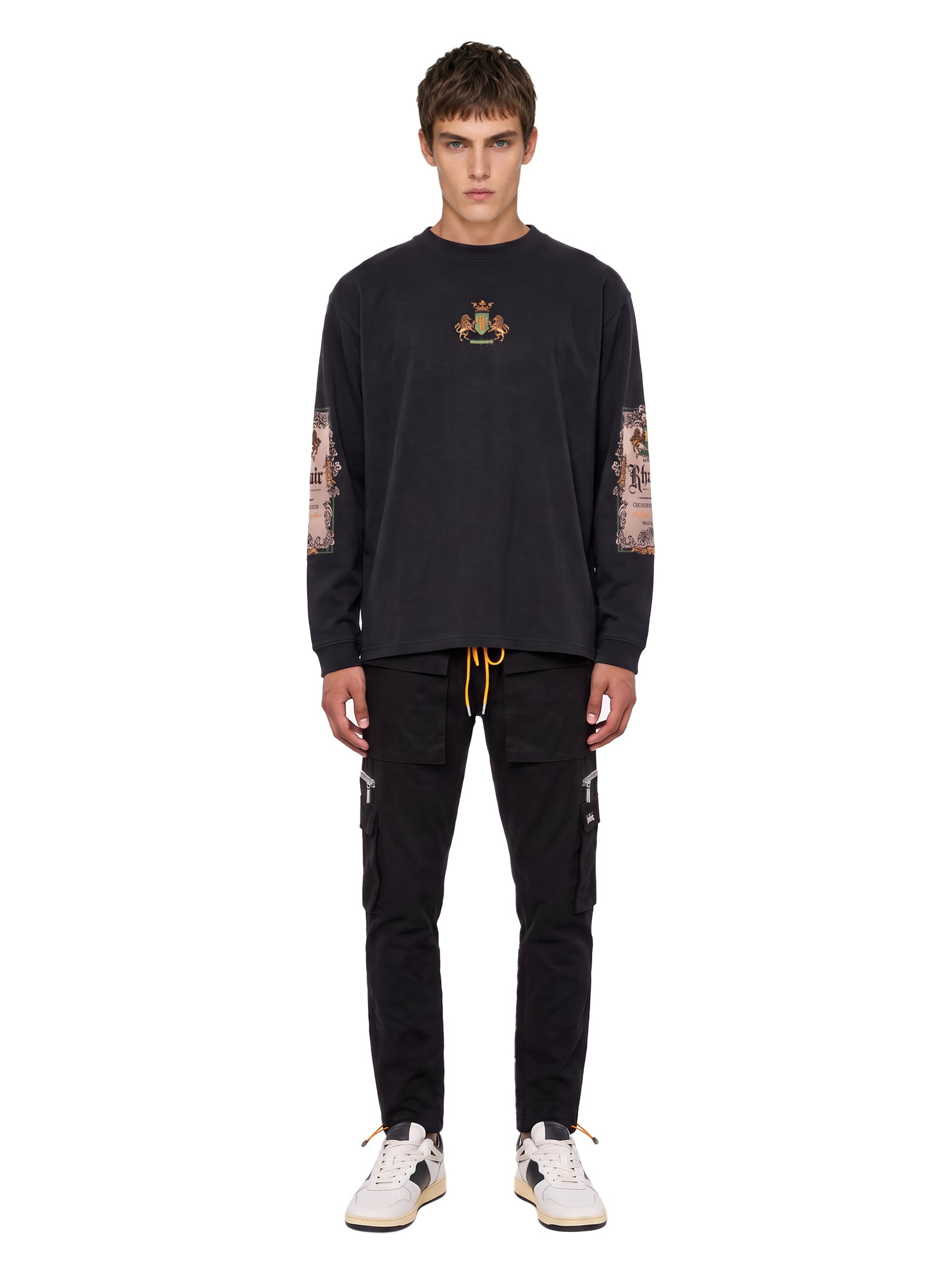 T-shirt Reserve in nero 