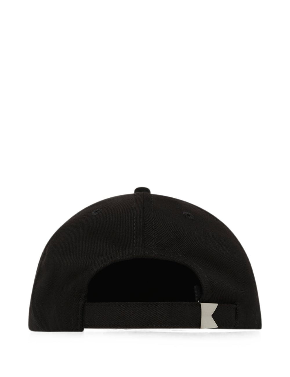 Cappello da baseball con logo safari in nero 