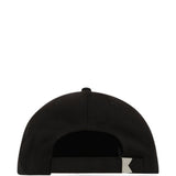 Cappello da baseball con logo safari in nero 