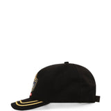 Cappello da baseball con logo safari in nero 