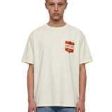 T-shirt con stampa Filtaro in beige 