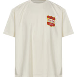 T-shirt con stampa Filtaro in beige 