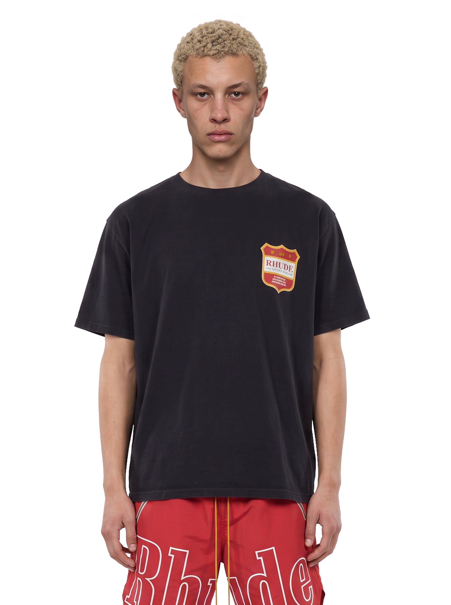 T-shirt con stampa Filtaro in nero 