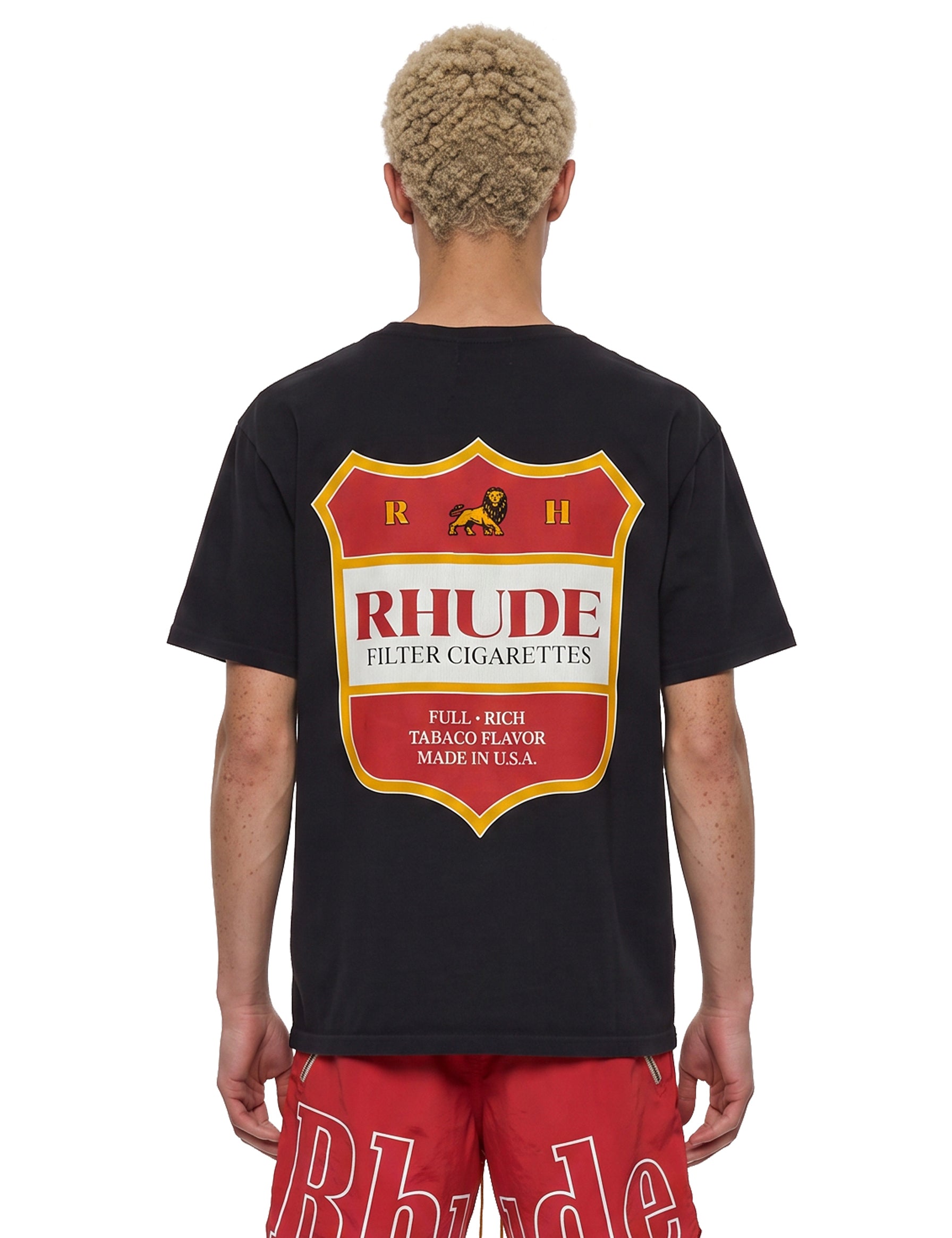 T-shirt con stampa Filtaro in nero 