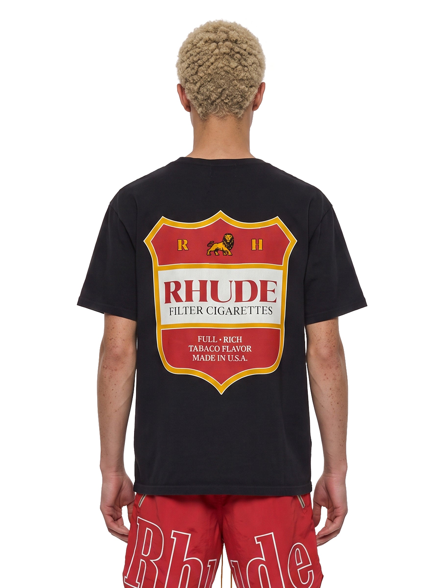 T-shirt con stampa Filtaro in nero 