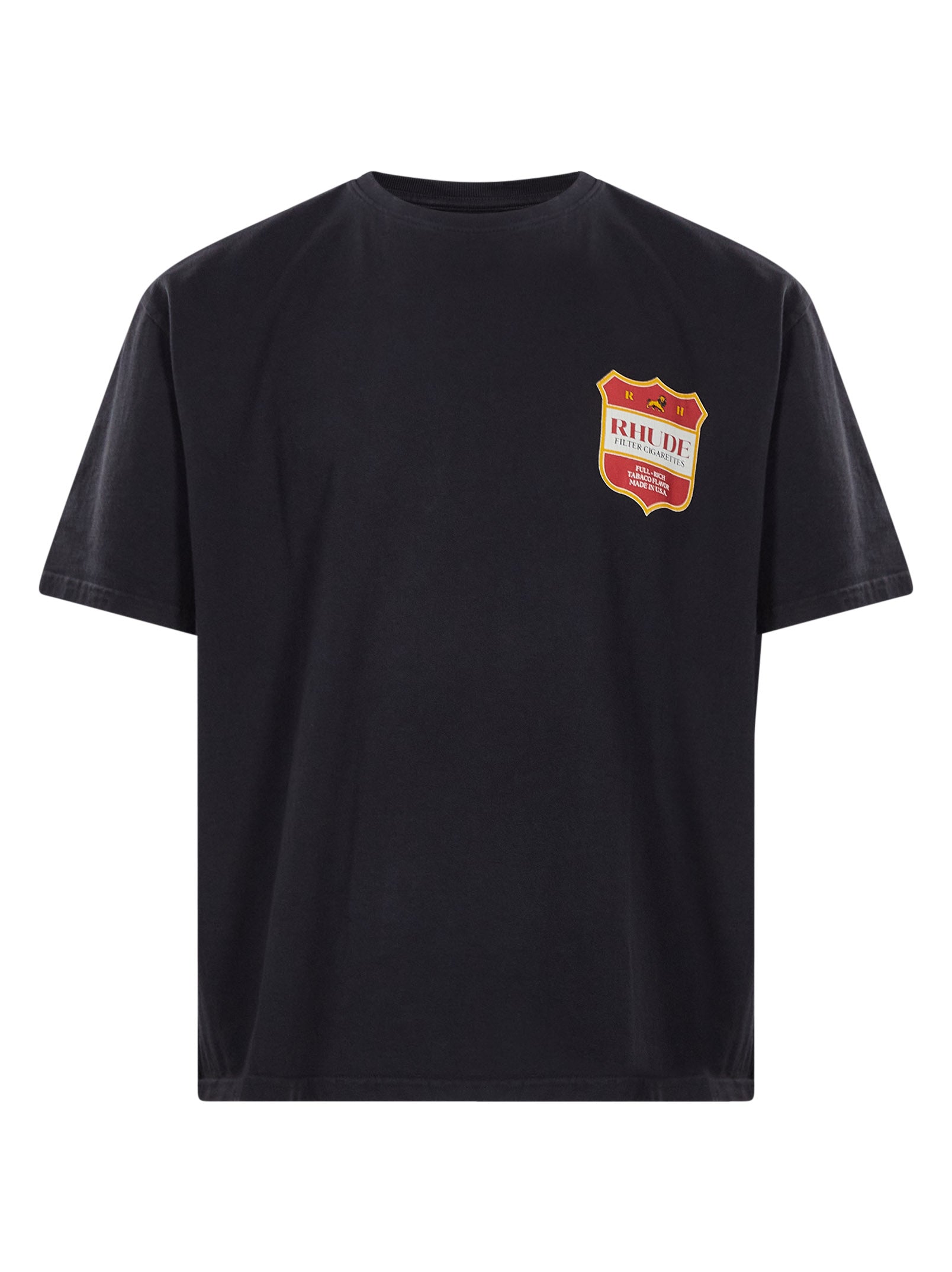 T-shirt con stampa Filtaro in nero 