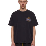 T-shirt con stampa Safari in nero 