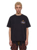 T-shirt con stampa Safari in nero