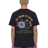 T-shirt con stampa Chrono in nero 