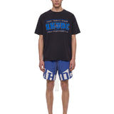 T-shirt con stampa Chrono in nero 
