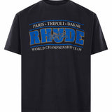 T-shirt con stampa Chrono in nero 