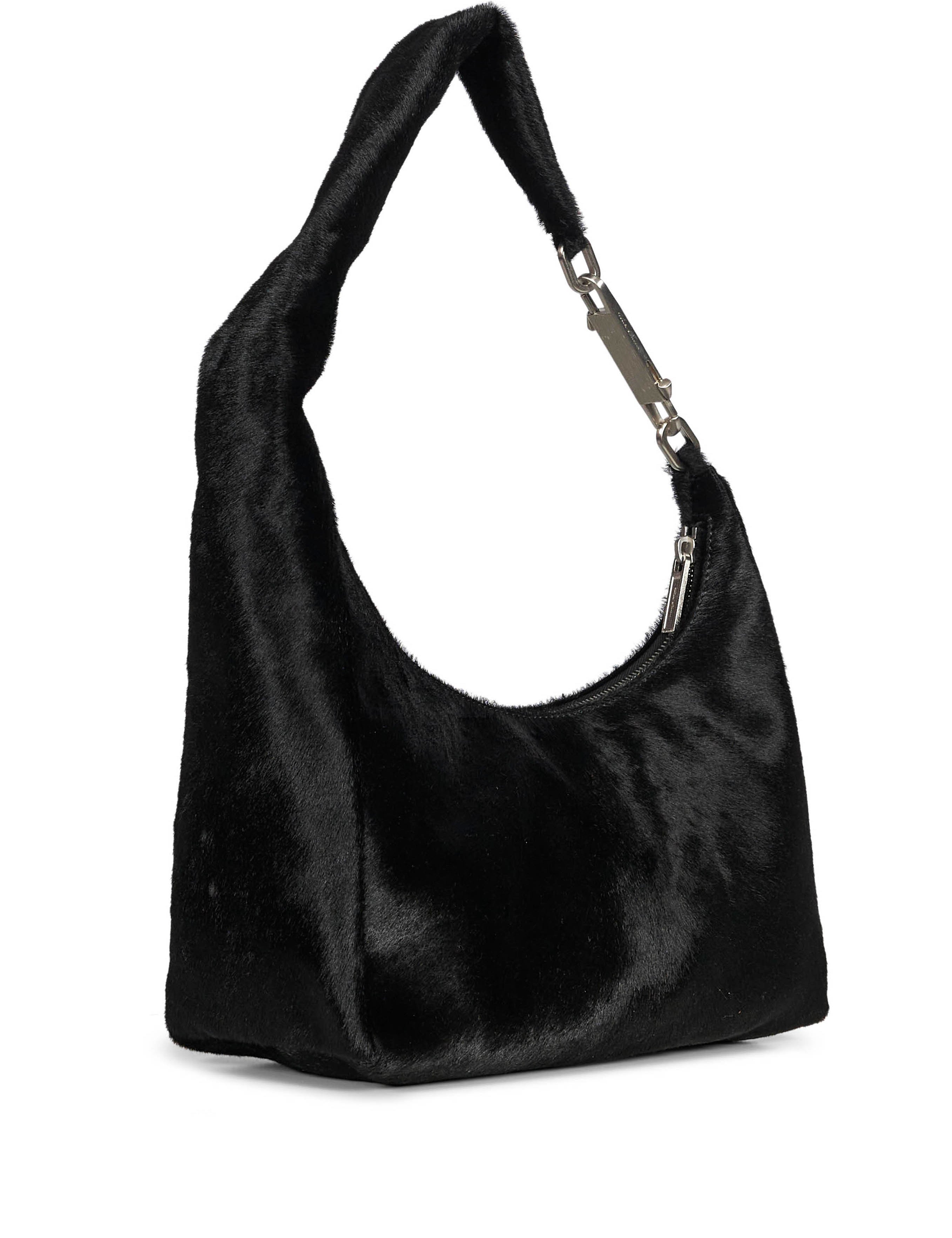 Borsa a spalla Gemini small in nero 