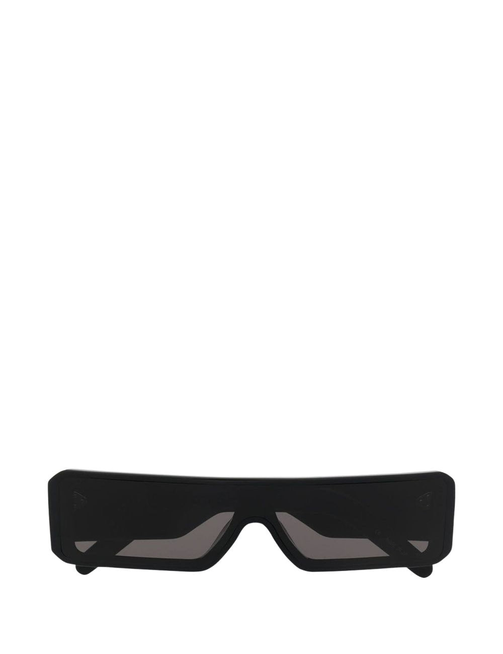 Occhiali da sole con montatura geometrica gethshades in nero 
