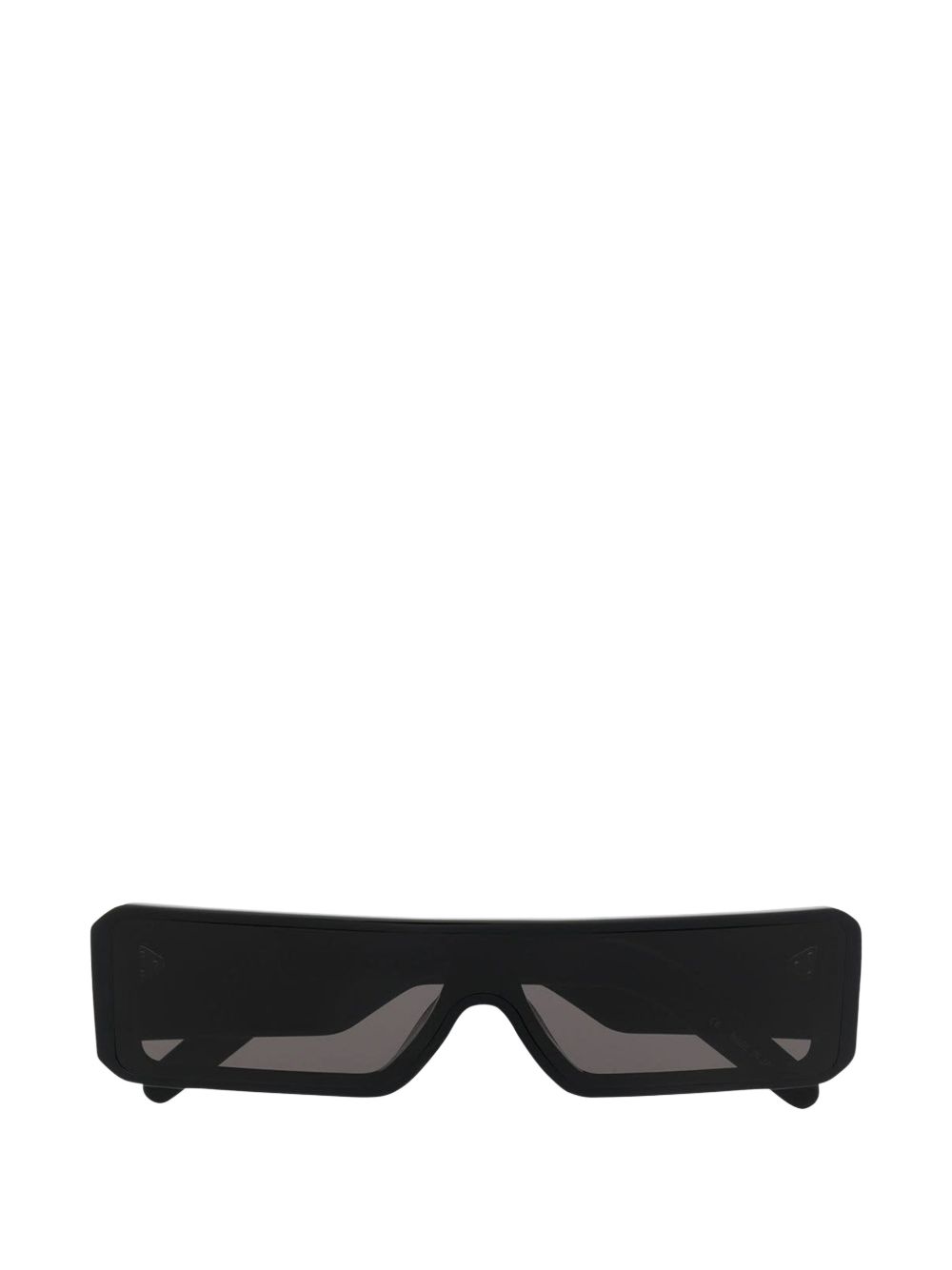 Occhiali da sole con montatura geometrica gethshades in nero 