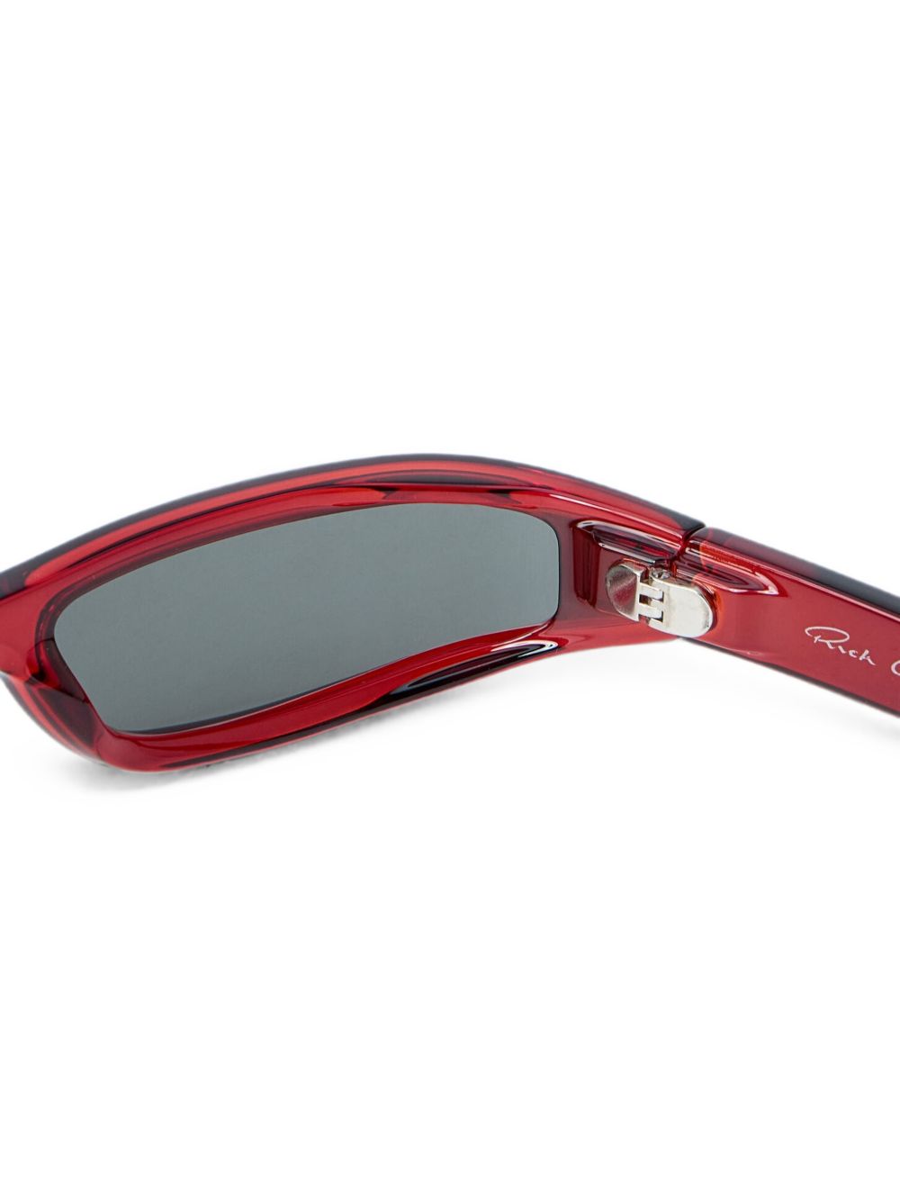 Occhiali da sole Fog in rosso e nero 