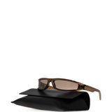 Ochiali da sole fog in marrone 