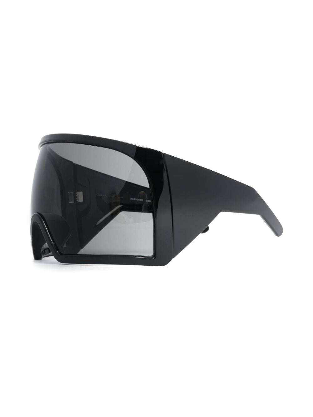 Occhiali da sole kriester con montatura oversize in nero 