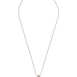 Collana con ciondolo a pentagramma in argento 