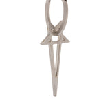 Orecchino Pentagram in argento 