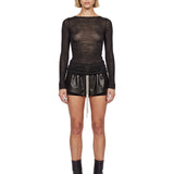 T-shirt manica lunga cotone 
