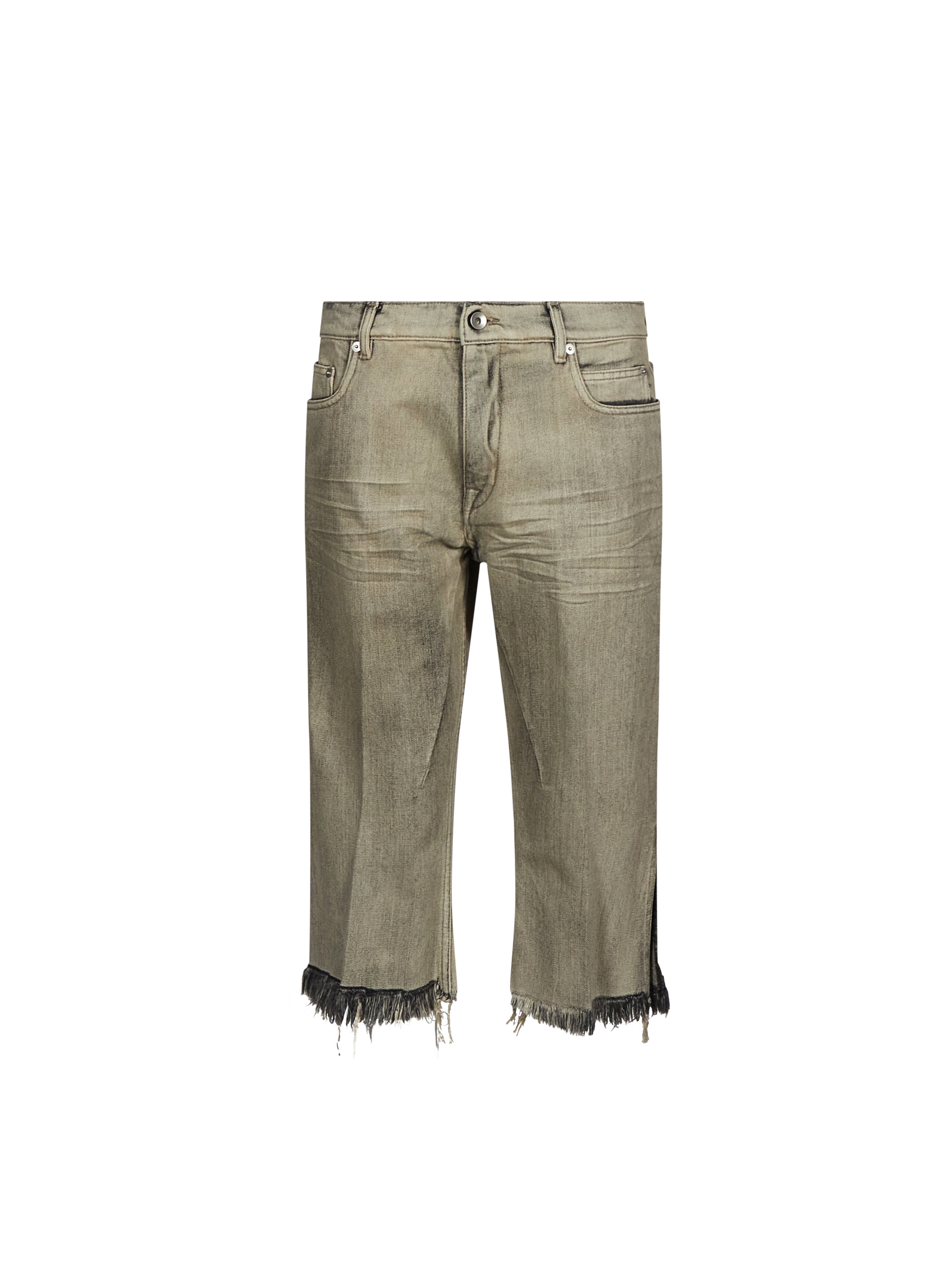 Jeans Bolan Cutoffs in grigio 