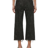 Jeans Bolan cutoffs in grigio scuro 