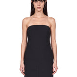 Abito Cropped Sheath in nero 